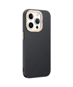 Coque iPhone 14 Pro Max avec Cadre Métallique pour Lentille