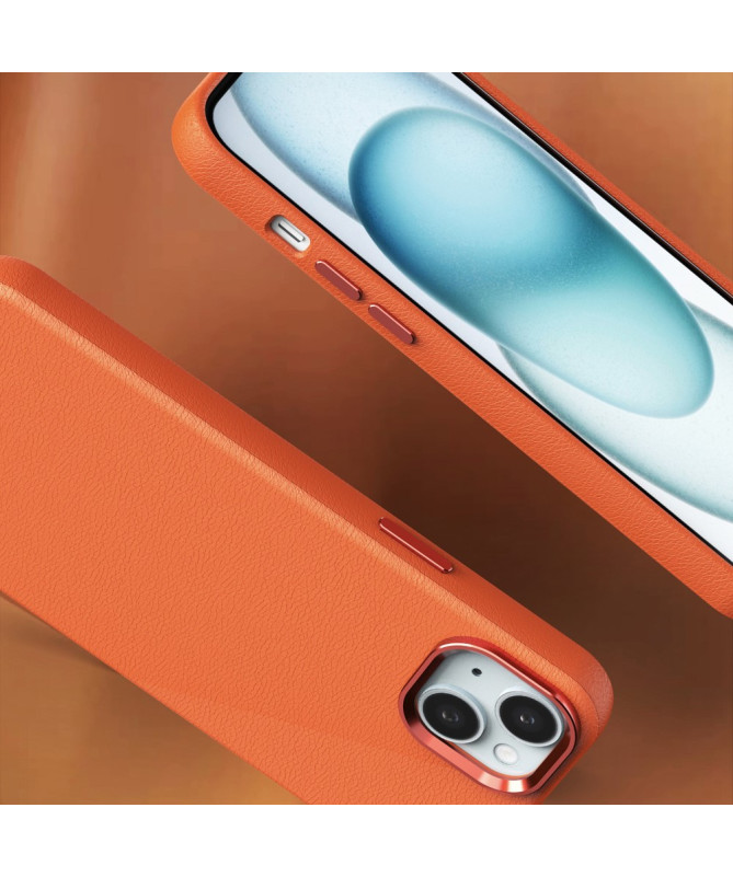 Coque iPhone 14 "Vibrance" avec MagSafe et Cadre Métallique pour Objectif