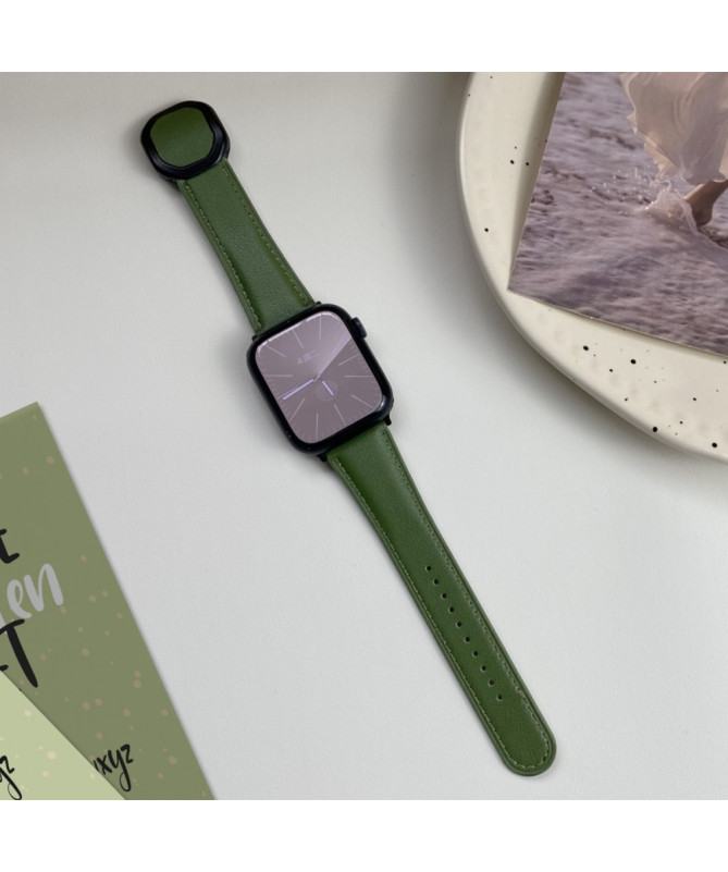 Bracelet en Cuir Véritable pour Apple Watch