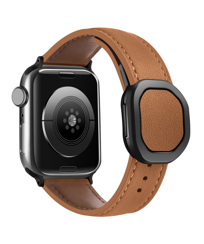 Bracelet en Cuir Véritable pour Apple Watch