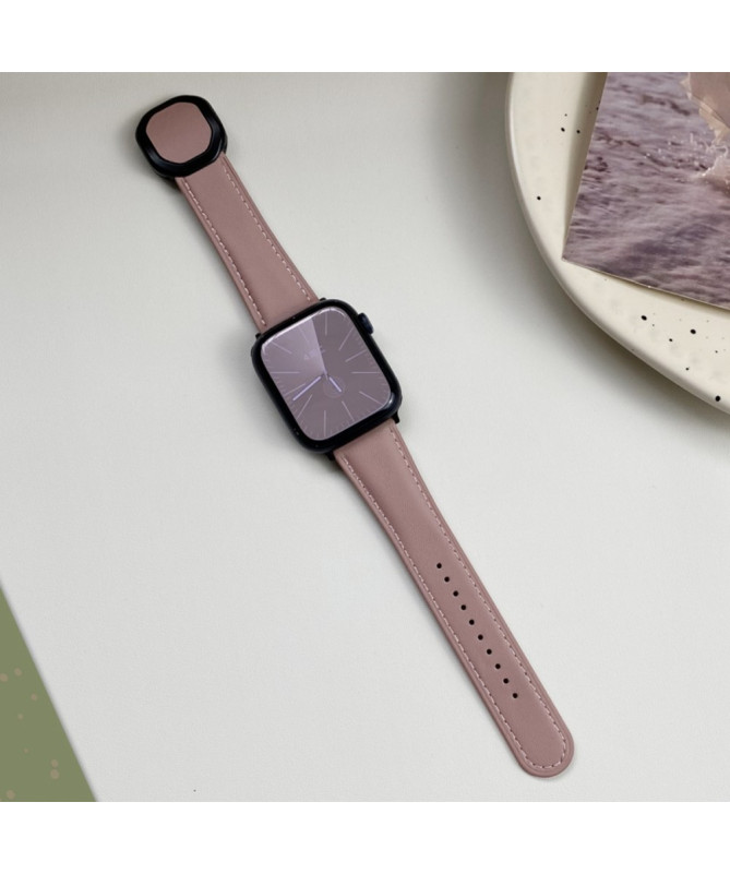 Bracelet en Cuir Véritable pour Apple Watch