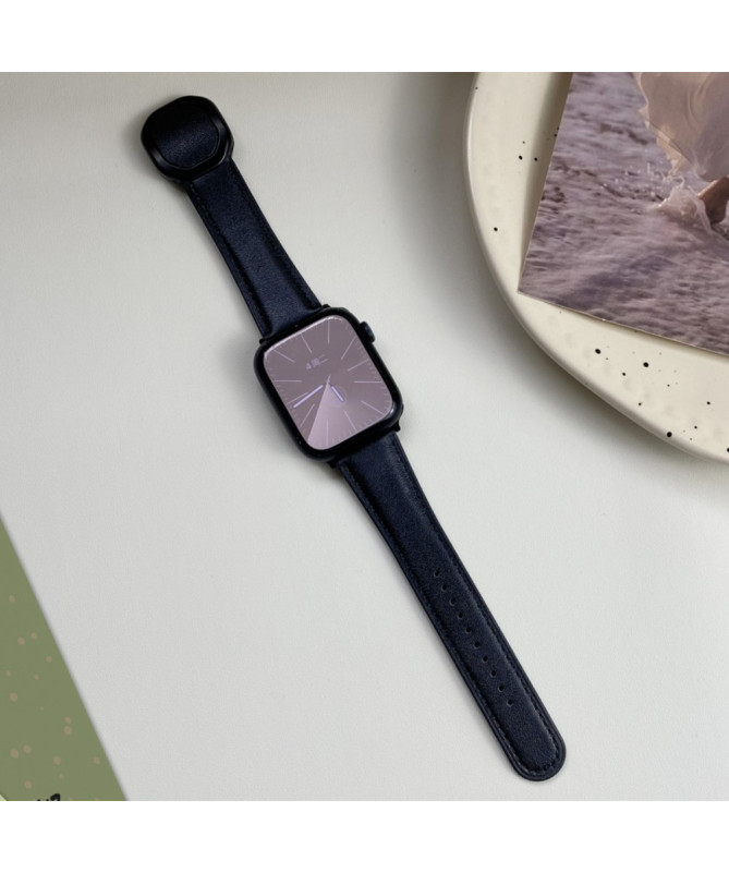 Bracelet en Cuir Véritable pour Apple Watch