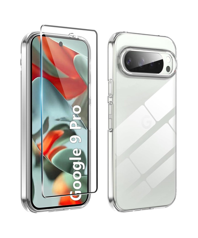 Coque Google Pixel 9/9 Pro ClearShield avec Verre Trempé