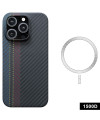 Coque iPhone 16 Pro Max Racing Stripe Carbon