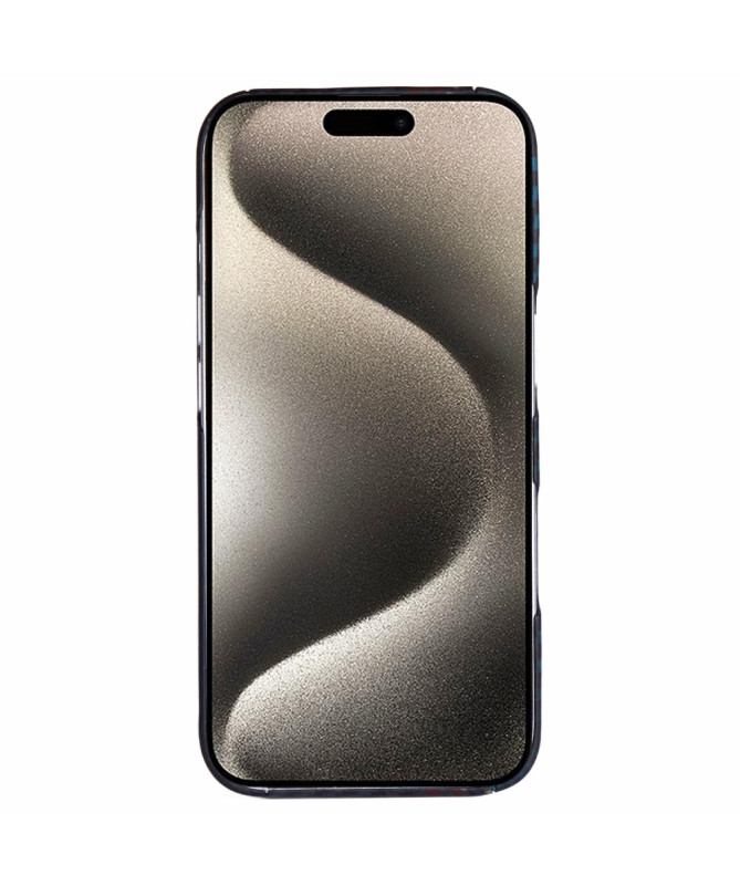 Coque iPhone 16 Pro Max Racing Stripe Carbon