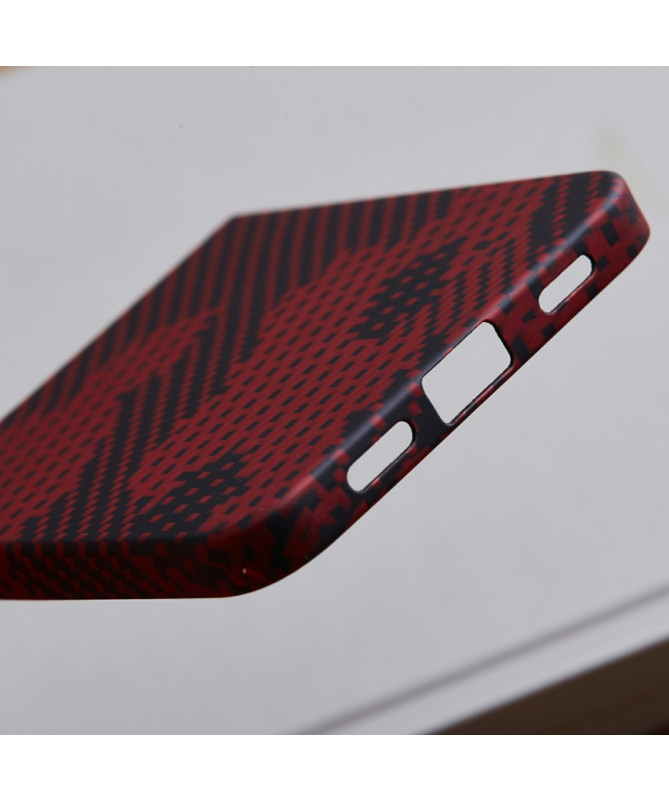 Coque Samsung Galaxy Z Flip 6 Red Camouflage Shadow