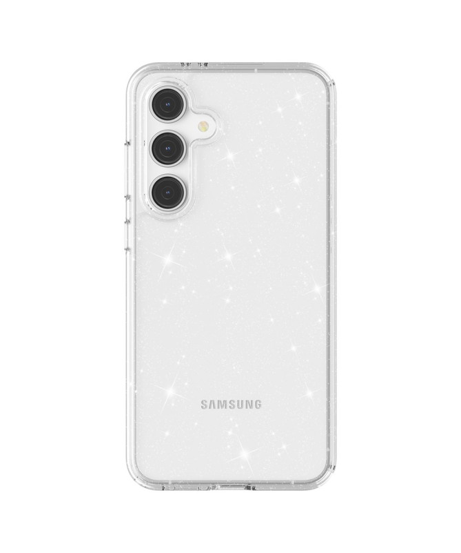 Coque Samsung Galaxy S24 FE Glitter Transparente