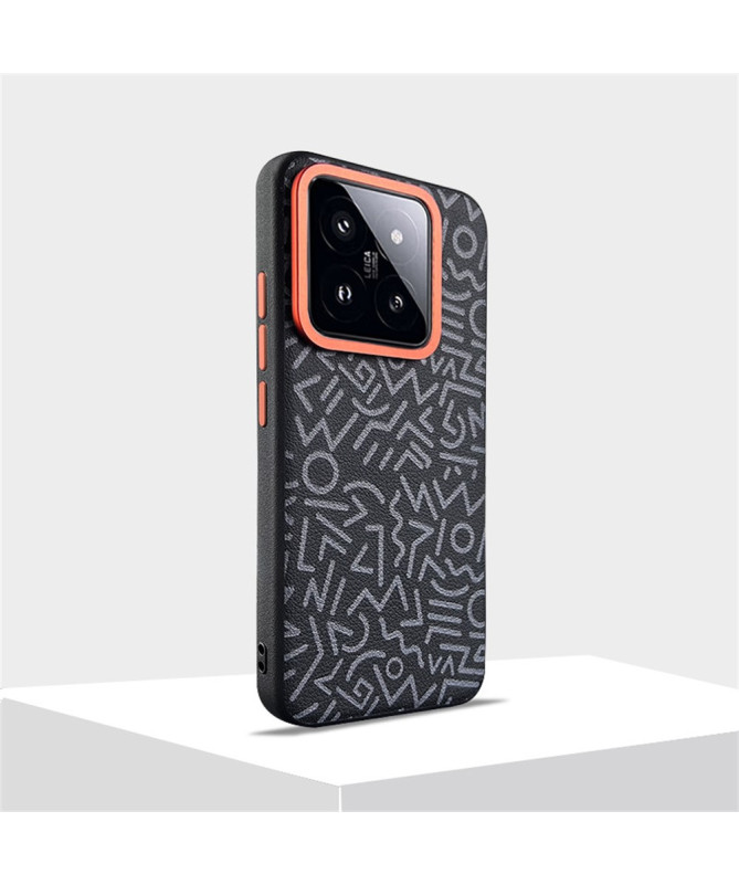 Coque Xiaomi 14 Graffi Shield - Protection Artistique Noir