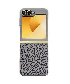 Coque Samsung Galaxy Z Flip 6 Graffi Shield - Protection Artistique Gris