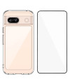 Coque Google Pixel 8a Transparente avec Protection d'Écran