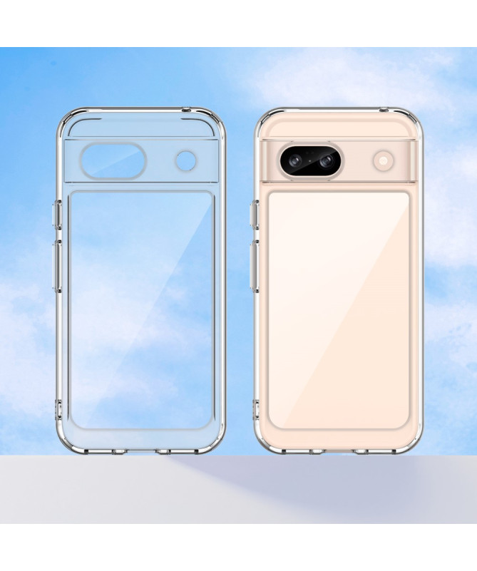 Coque Google Pixel 8a Transparente avec Protection d'Écran