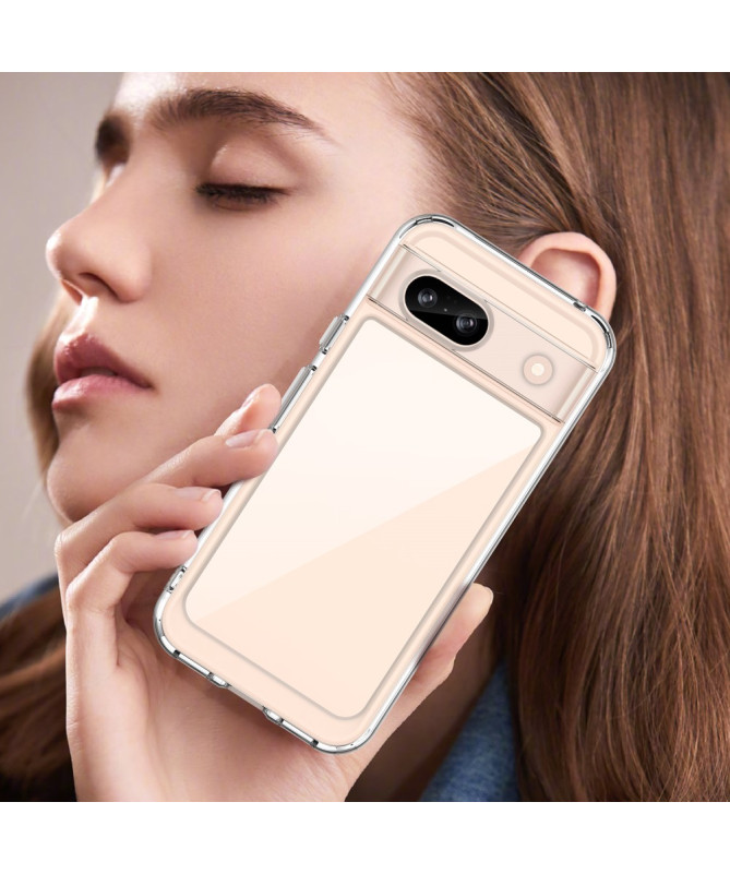 Coque Google Pixel 8a Transparente avec Protection d'Écran