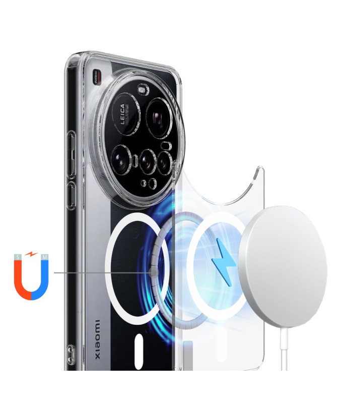 Coque Xiaomi 15 Ultra Transparente Compatible MagSafe